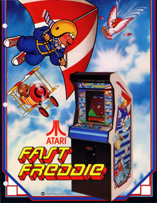 Fast Freddie Arcade Game Cover